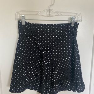 Zara polka dot skort
